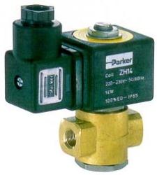 Parker 120.4 Series 2 Way Valve For Fuel Oil, Diesel - Normally Open